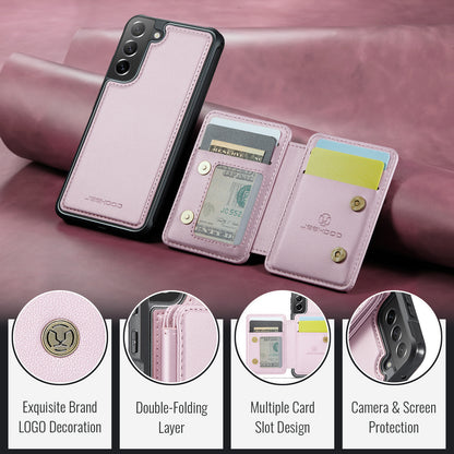 Magnetic Card Holder Galaxy S21 FE Case Detachable RFID Blocking