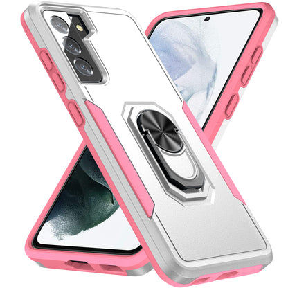 Pioneer Galaxy S21 FE Case Rotating Ring Stand