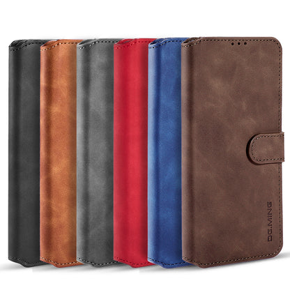 Retro Leather Edge Galaxy S21 Case with Hand Strap