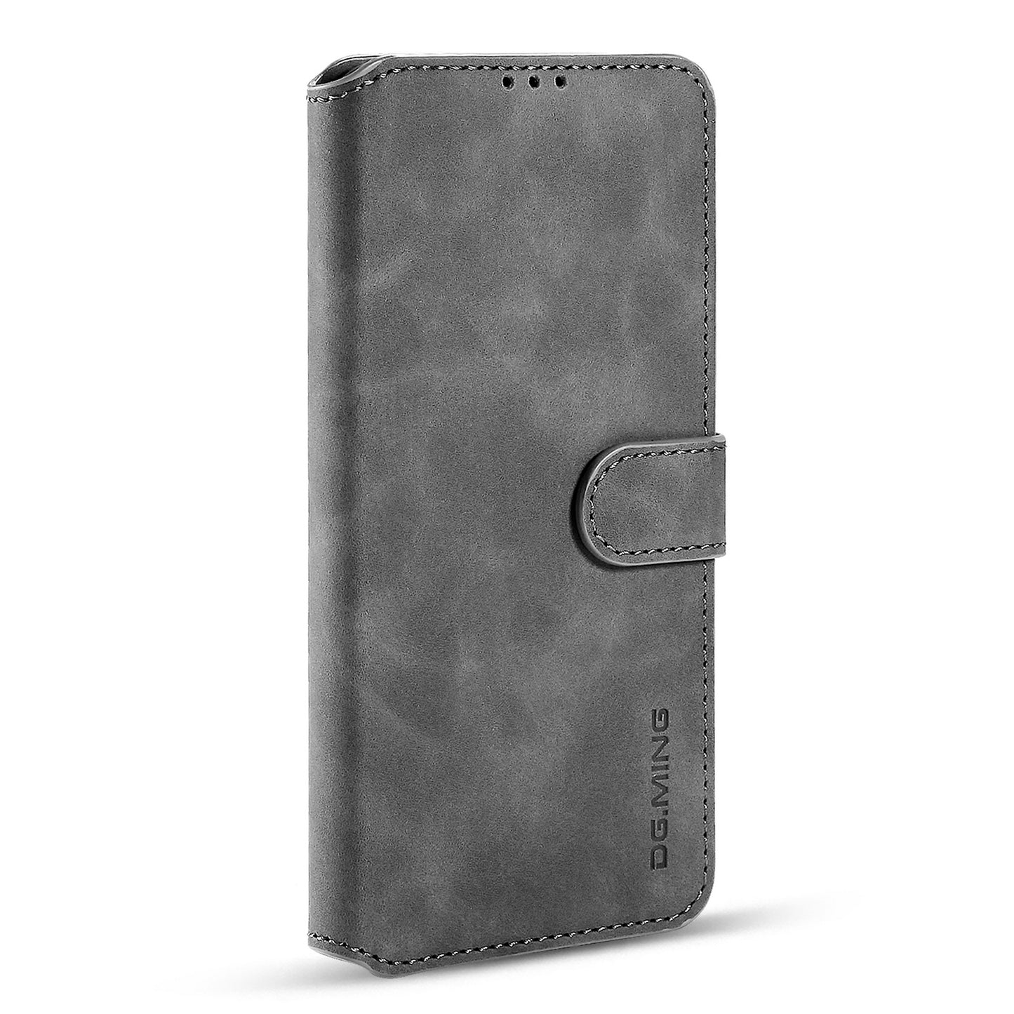 Retro Leather Edge Galaxy S21 Case with Hand Strap