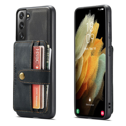 Powerful Magnetic Card Holder Galaxy S21+ Case Detachable