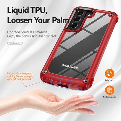 Goldwing Camera Protection Clear Galaxy S21+ Case