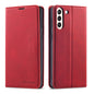 Illusion Slim Retro Leather Galaxy S21 Case Magnetic