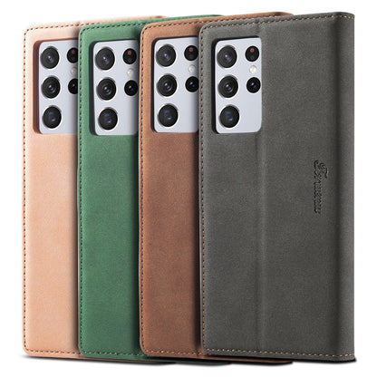 Gentry Slim Wallet Stand Galaxy S21 Ultra Case Buckle