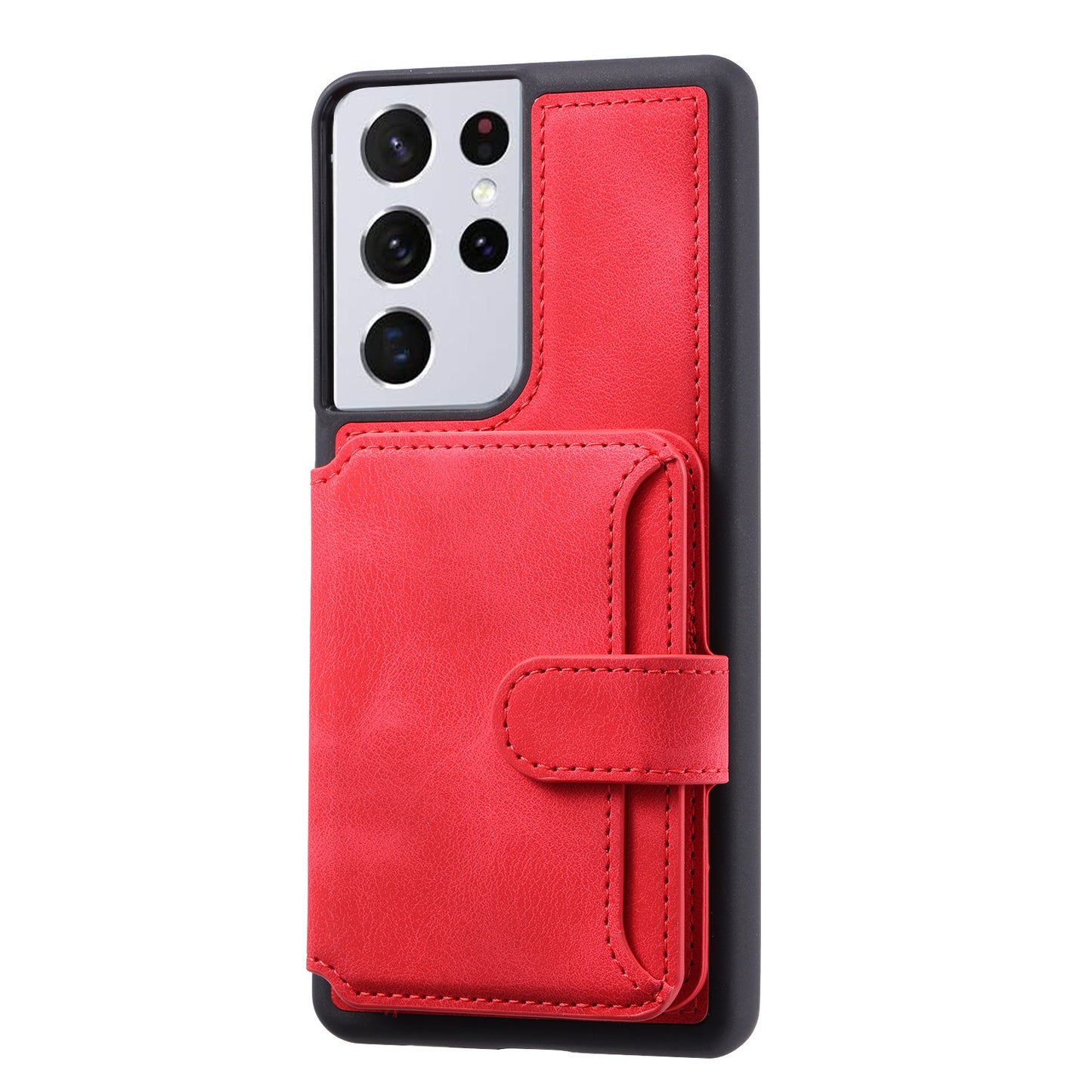 Fantasy Card Slots Buckle Galaxy S21 Ultra Case Leather Anti-theft