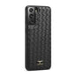 Men's Ironware Symbol Leather Galaxy S21+ Case Back