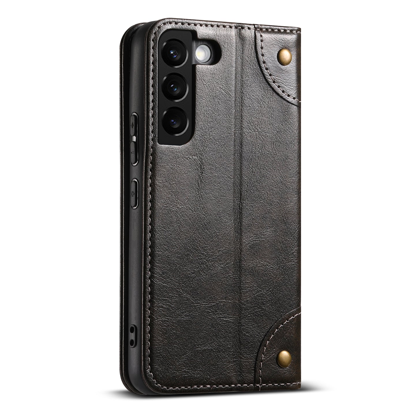 Baroque Wallet Stand Galaxy S22 Case Magtic Flip