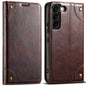 Baroque Wallet Stand Galaxy S22 Case Magtic Flip