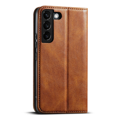 Magic Flip Leather Galaxy S22+ Case Wallet Stand