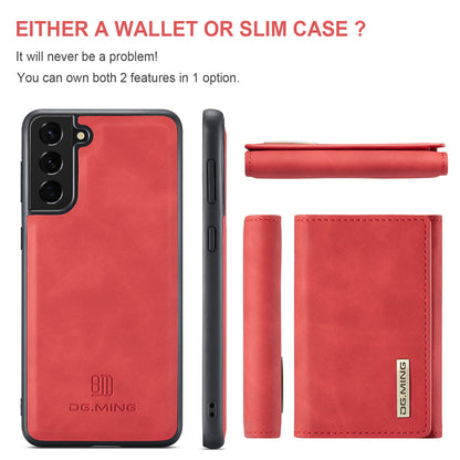 Retro Detachable Fold Wallet Galaxy S22 Case Magnetic Clip