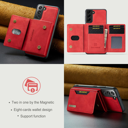 Retro Detachable Fold Card Holder Galaxy S22 Case Magnetic Clip