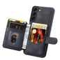 Fantasy Card Slots Buckle Galaxy S22+ Case Leather Anti-theft