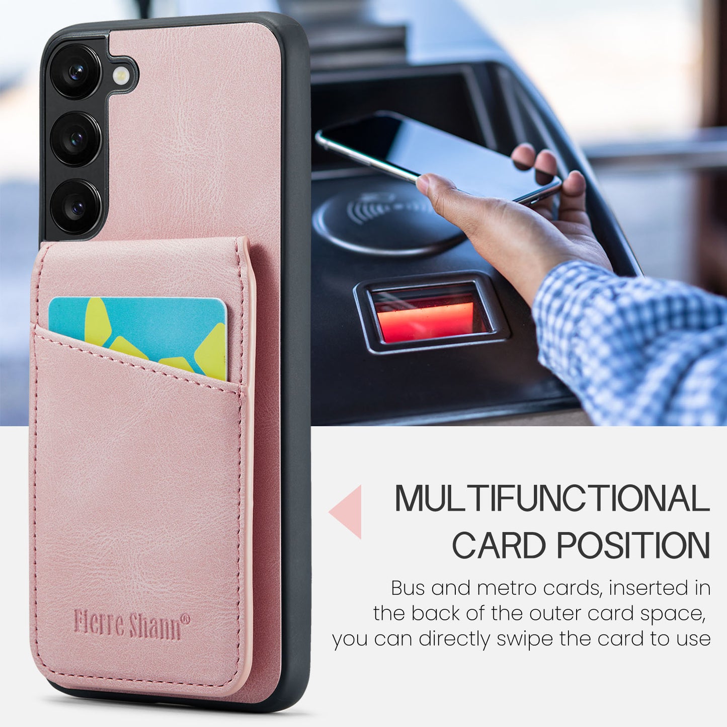 Paging Card Holder Galaxy S22+ Case Flip Multifunction