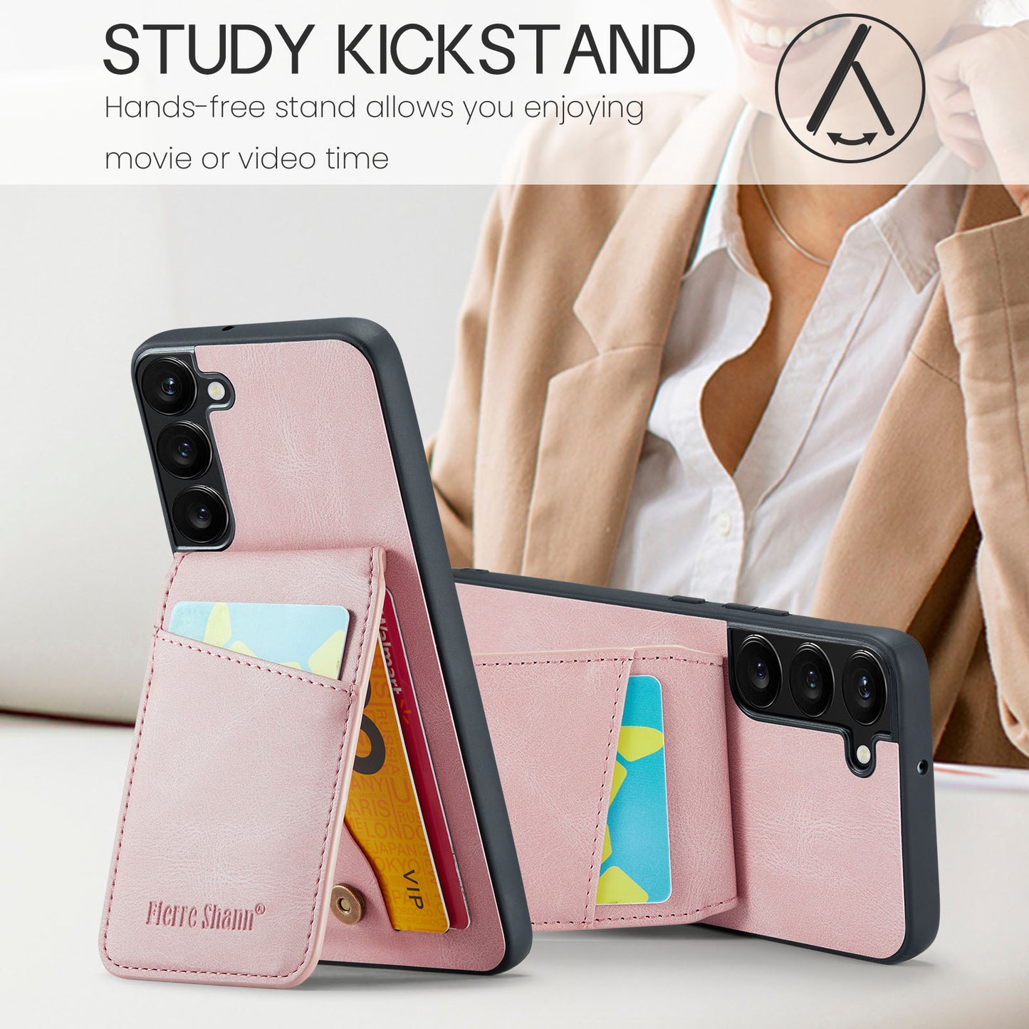 Paging Card Holder Galaxy S22+ Case Flip Multifunction