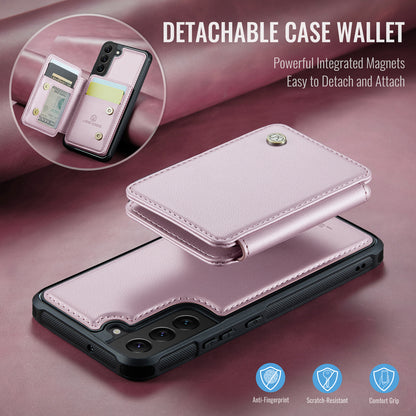 Magnetic Card Holder Galaxy S22+ Case Detachable RFID Blocking