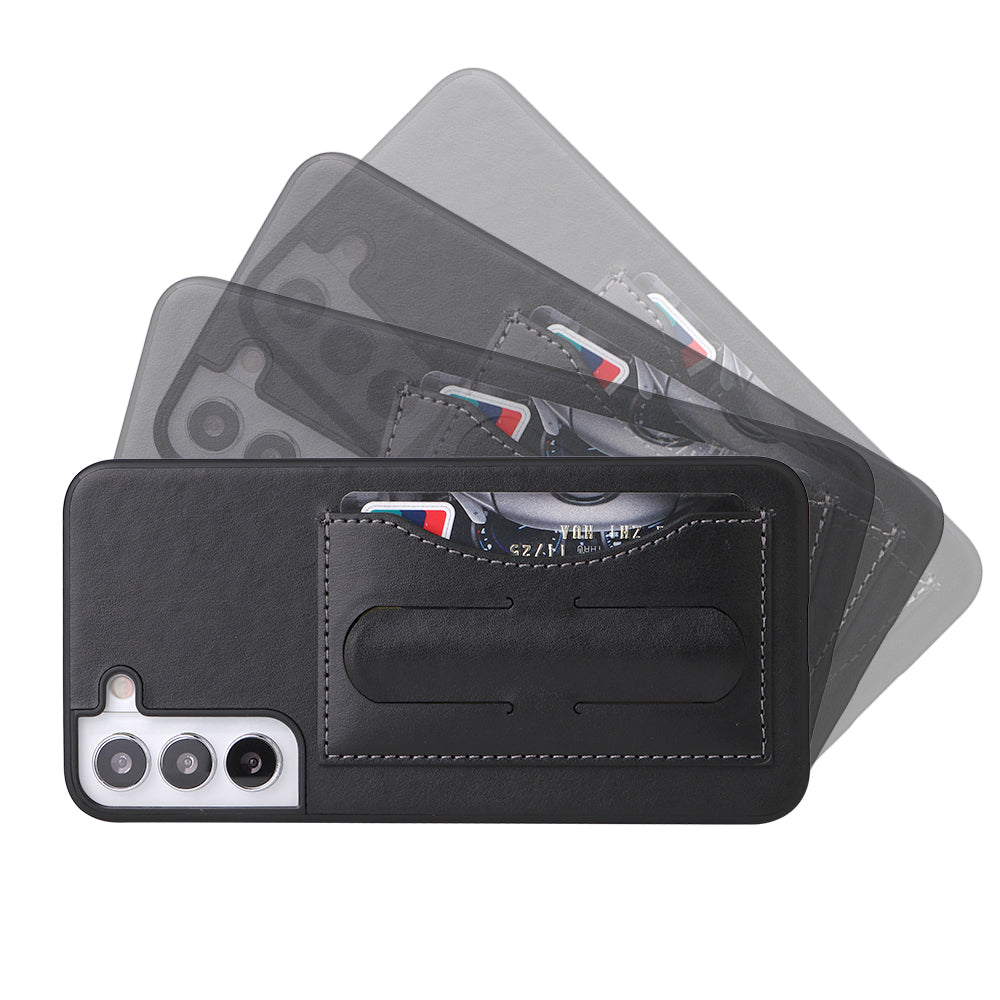 Contracted Card Holder Galaxy S22 Case Beveled Stand