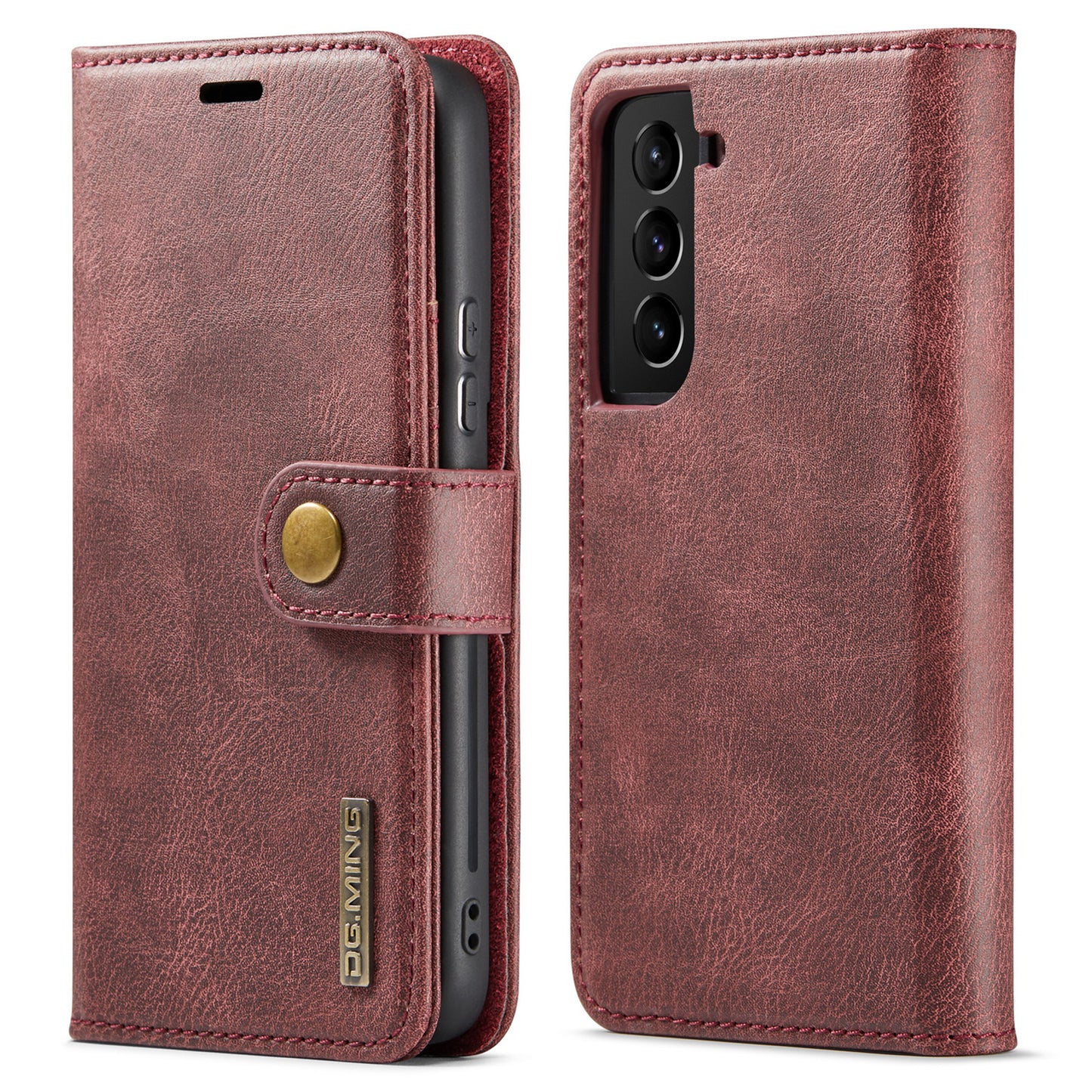 Wallet Detachable 2 In 1 Buckle Galaxy S22 Case Magnetic