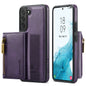 Wallet Detachable Tri-fold Galaxy S22+ Case Muilti Card Slots