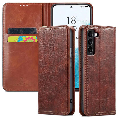 Tree Artificial Leather Galaxy S21+ Case Wallet Stand