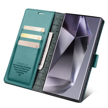 Gorgeous Wallet Leather Galaxy S24 Ultra Case Stand