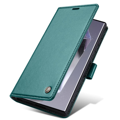 Gorgeous Wallet Leather Galaxy S24 Ultra Case Stand