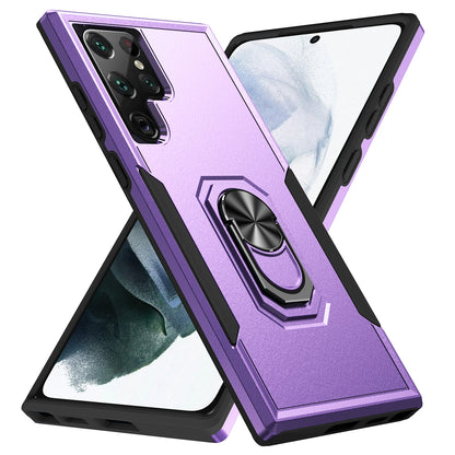 Pioneer Galaxy S22 Ultra Case Rotating Ring Stand