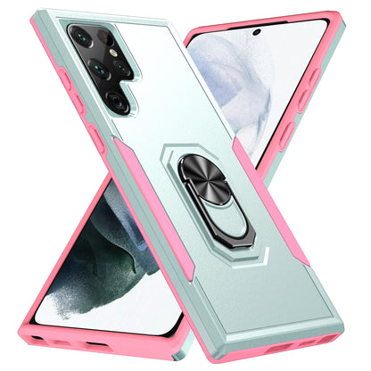 Pioneer Galaxy S22 Ultra Case Rotating Ring Stand