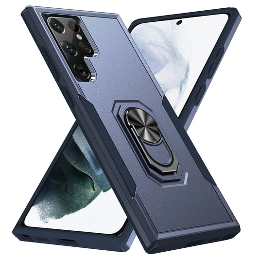 Pioneer Galaxy S22 Ultra Case Rotating Ring Stand