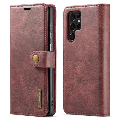 Wallet Detachable 2 In 1 Buckle Galaxy S22 Ultra Case Magnetic