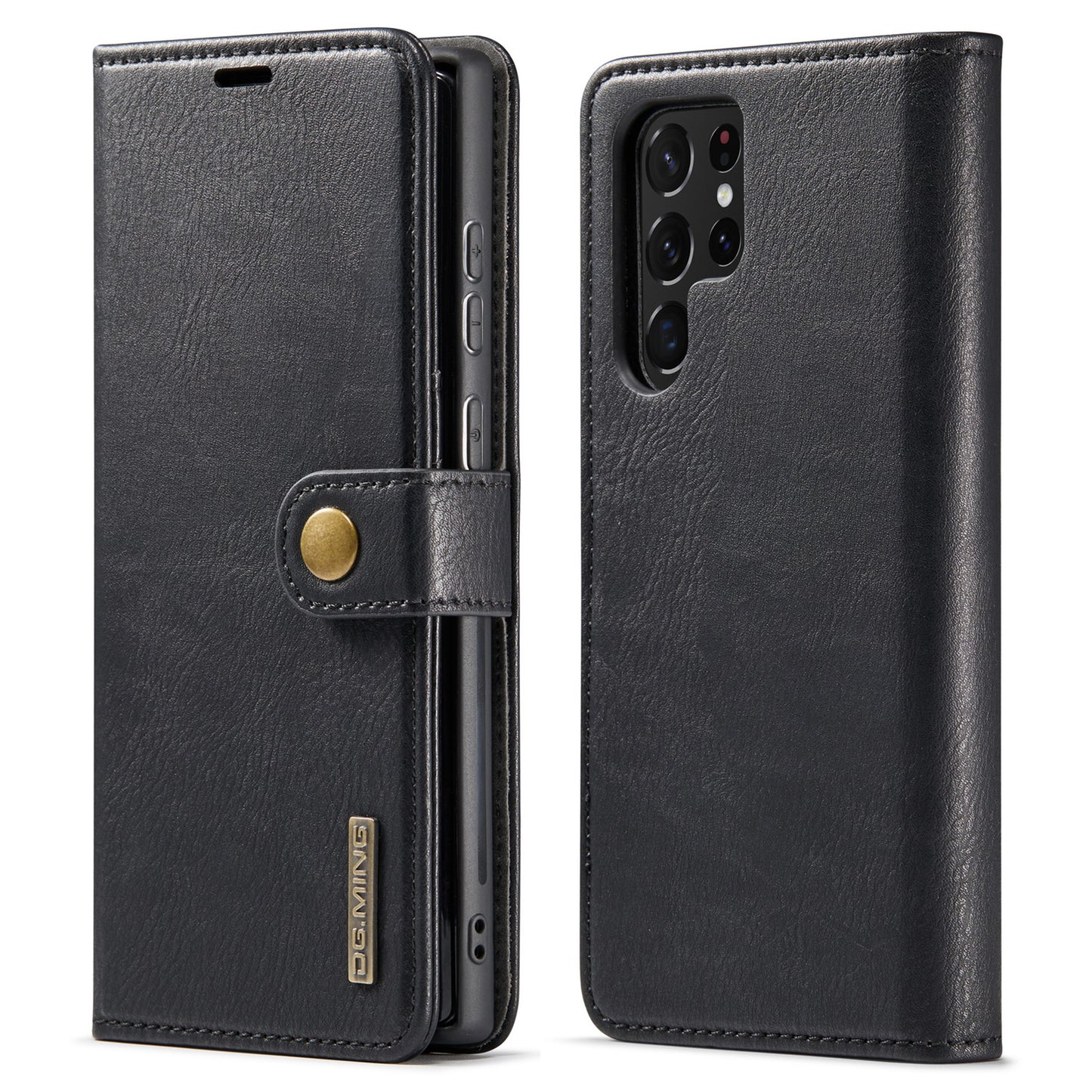 Wallet Detachable 2 In 1 Buckle Galaxy S22 Ultra Case Magnetic