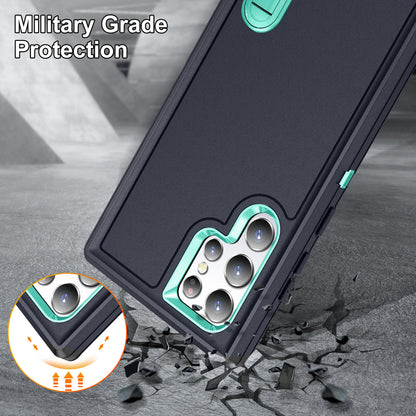 Defender Stand Galaxy S22 Ultra Case Military Protection