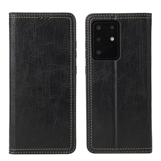 Tree Artificial Leather Galaxy S20 Ultra Case Wallet Stand