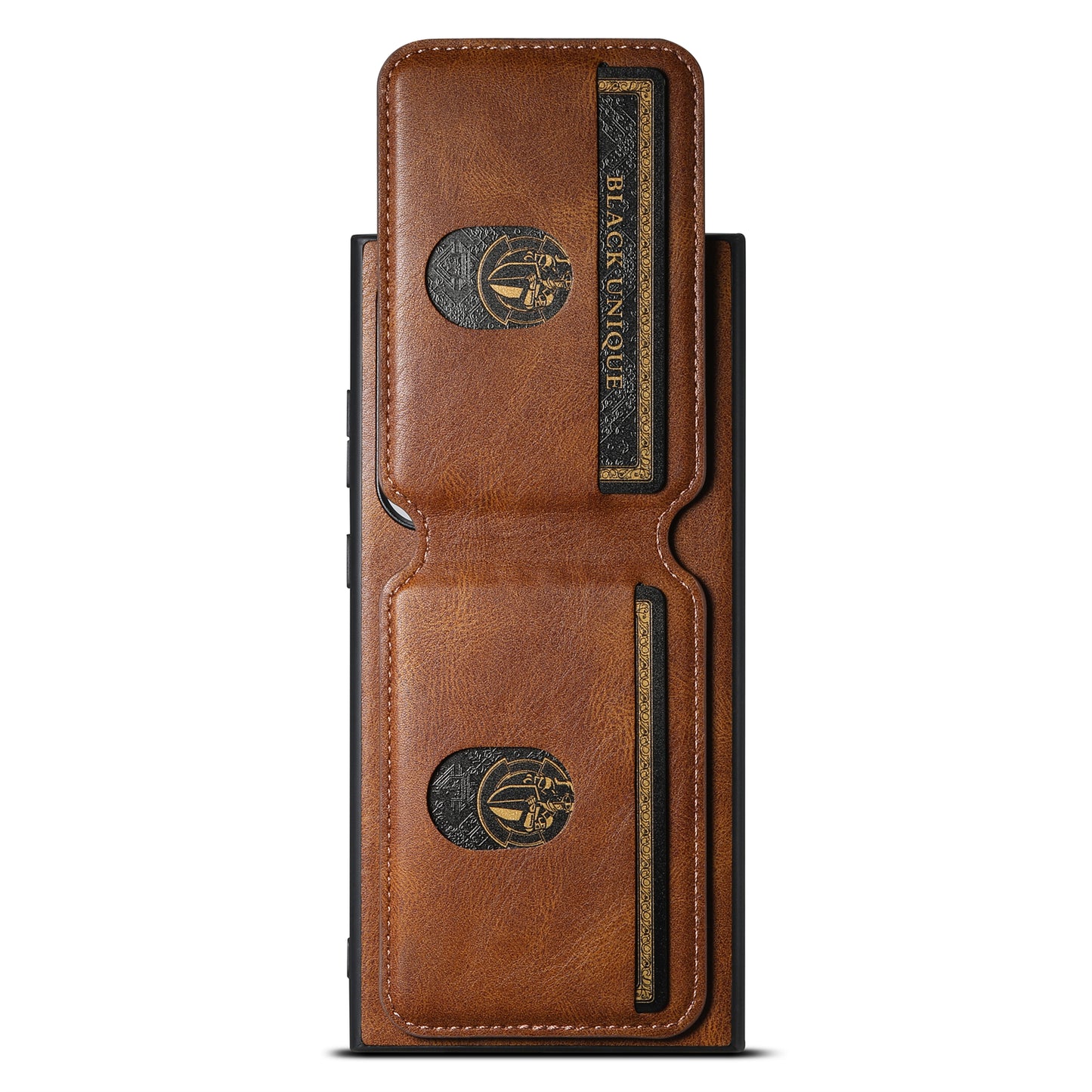 Oil Wax Leather Card Bag Galaxy S22 Case Magnetic