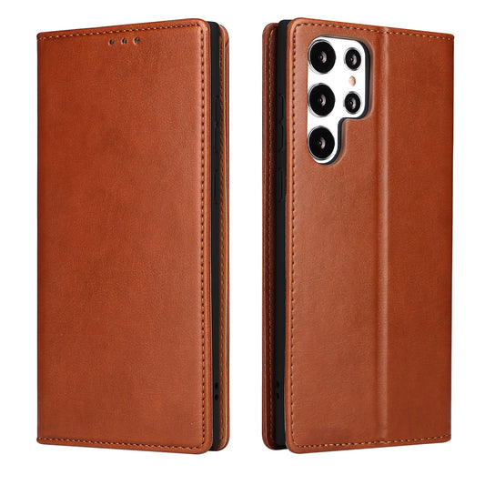 PU Leather Galaxy S20 Ultra Case Wallet Stand Texture Deluxe