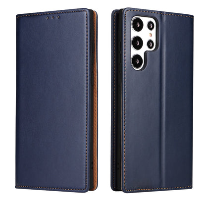 PU Leather Galaxy S20 Ultra Case Wallet Stand Texture Deluxe