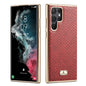 TPU Plated Lizard Leather Galaxy S22 Case Back