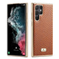 TPU Plated Lizard Leather Galaxy S22 Case Back