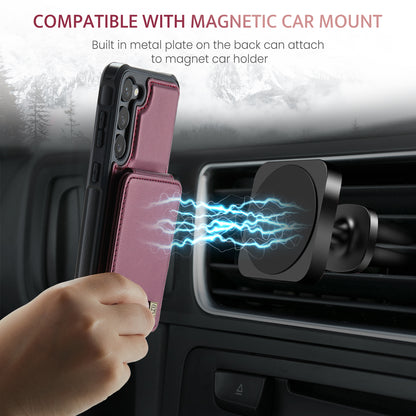 Multiple Card Slots Galaxy S23 Case Magnetic Car Mount