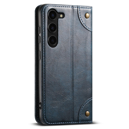 Baroque Wallet Stand Galaxy S23 Case Magtic Flip