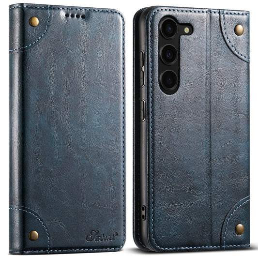 Baroque Wallet Stand Galaxy S23 Case Magtic Flip