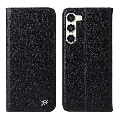 Deluxe Real Crocodile leather Galaxy S24 Case Wallet