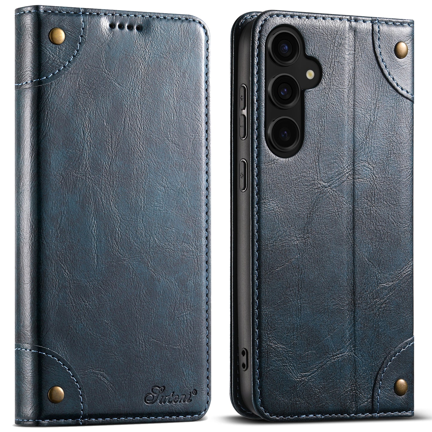 Baroque Wallet Stand Galaxy S23 FE Case Magtic Flip