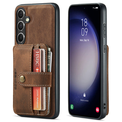 Powerful Magnetic Card Holder Galaxy S24 FE Case Detachable