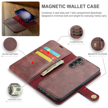 Wallet Detachable 2 In 1 Buckle Galaxy S23 FE Case Magnetic