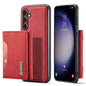 Retro Detachable Fold Card Holder Galaxy S23 FE Case Magnetic Clip