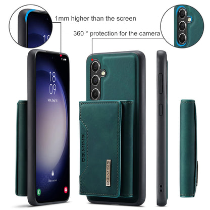 Retro Detachable Fold Card Holder Galaxy S23 FE Case Magnetic Clip