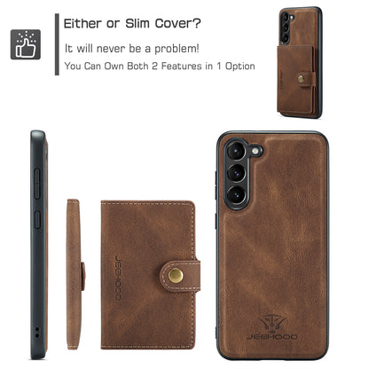 Magnetic Detachable Card Holder Galaxy S23 FE Case Leather Flip