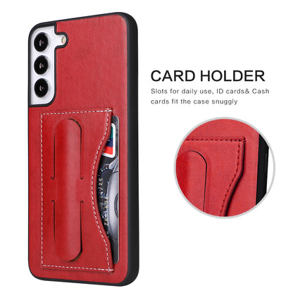 Contracted Card Holder Galaxy S23 Case Beveled Stand