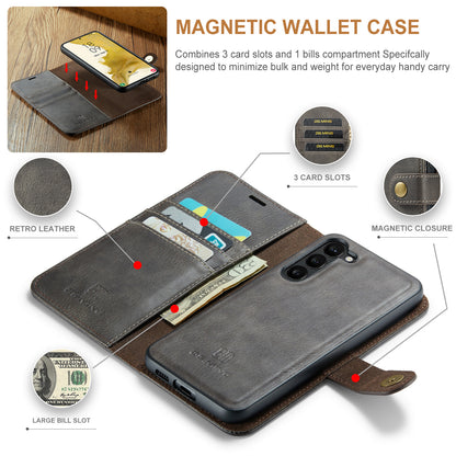 Wallet Detachable 2 In 1 Buckle Galaxy S23 Case Magnetic