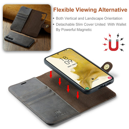 Wallet Detachable 2 In 1 Buckle Galaxy S23 Case Magnetic